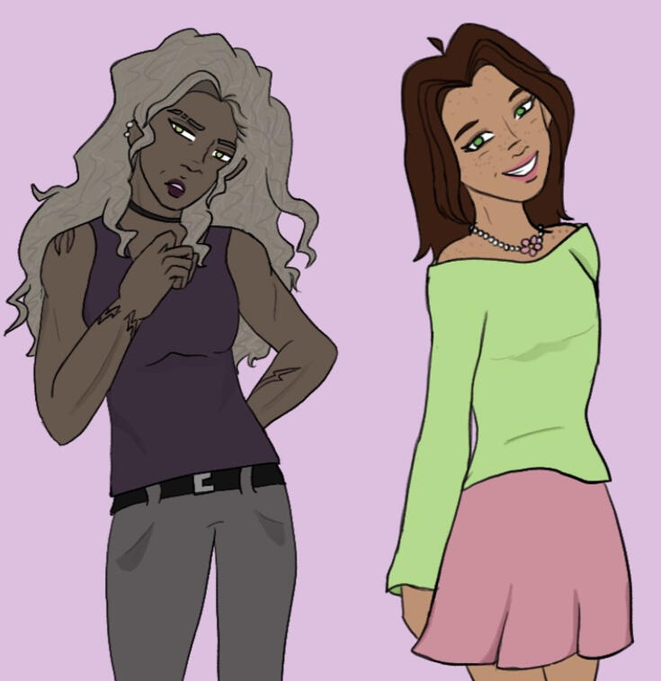 Human Briar & Berry (by me!)